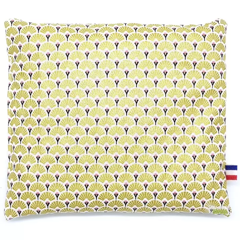 Coussin bouillotte sèche de noyaux de cerises - Artisanal & Français - BIO