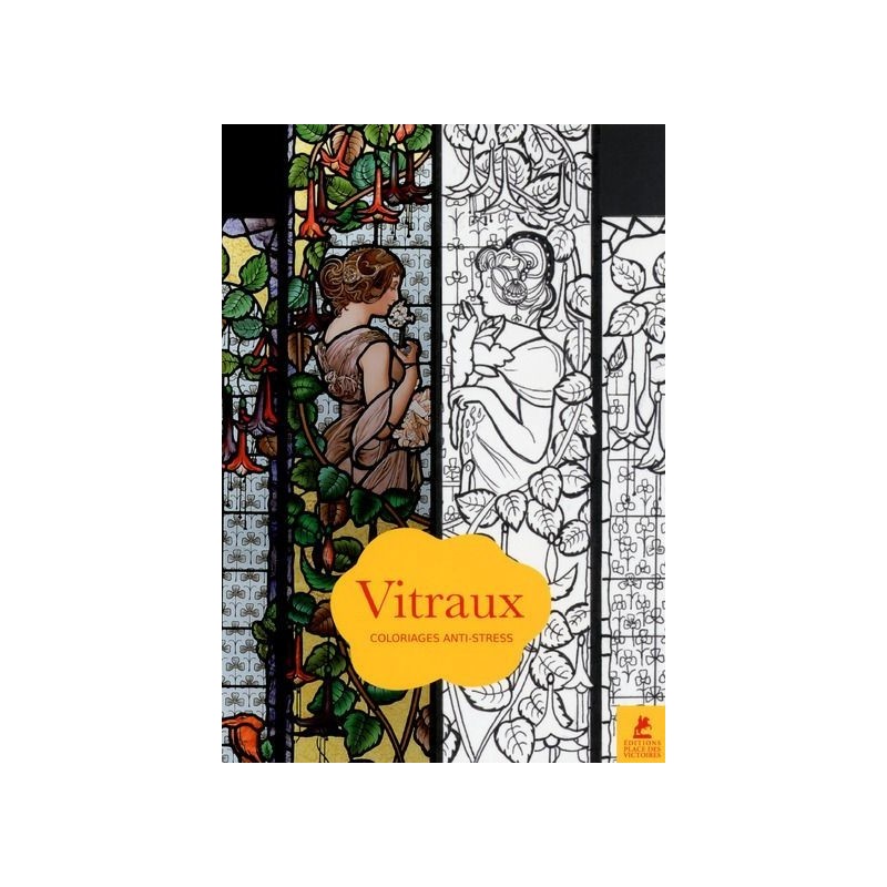 Vitraux : Coloriages anti-stress