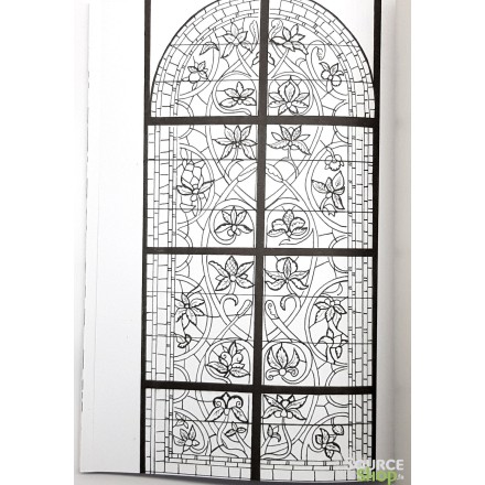 Vitraux : Coloriages anti-stress
