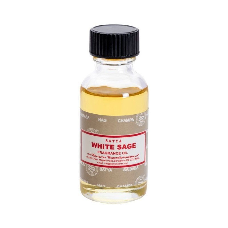Huile parfumée Sauge Blanche - 30ml - Satya