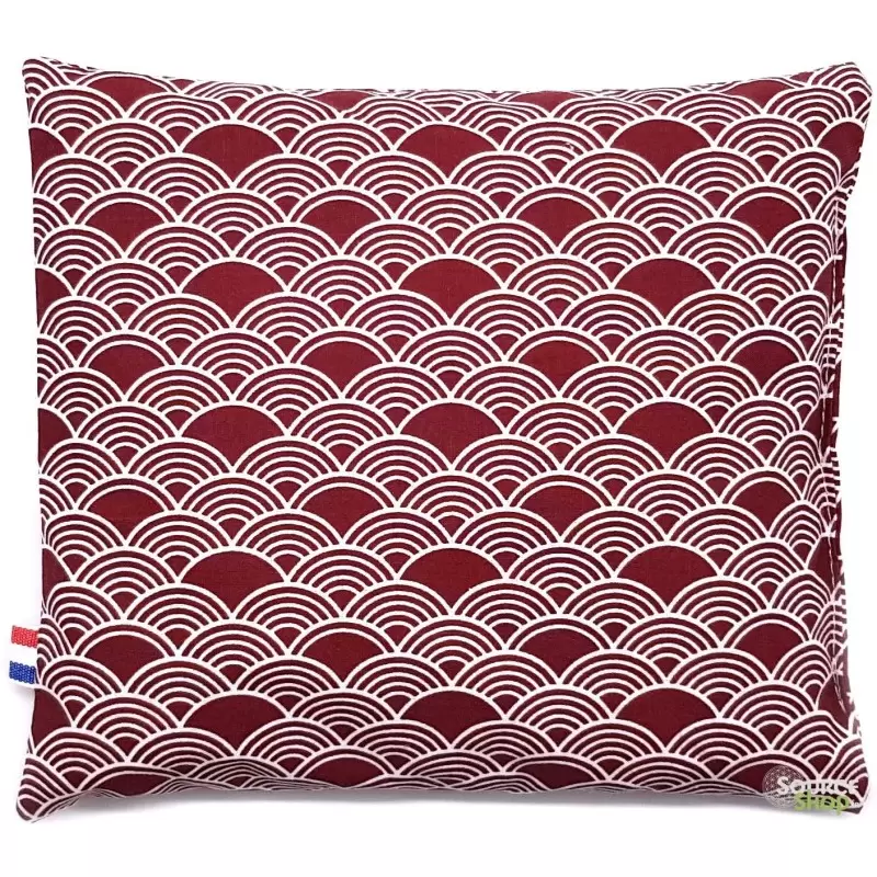 Coussin bouillotte sèche de noyaux de cerises - Artisanal & Français - BIO
