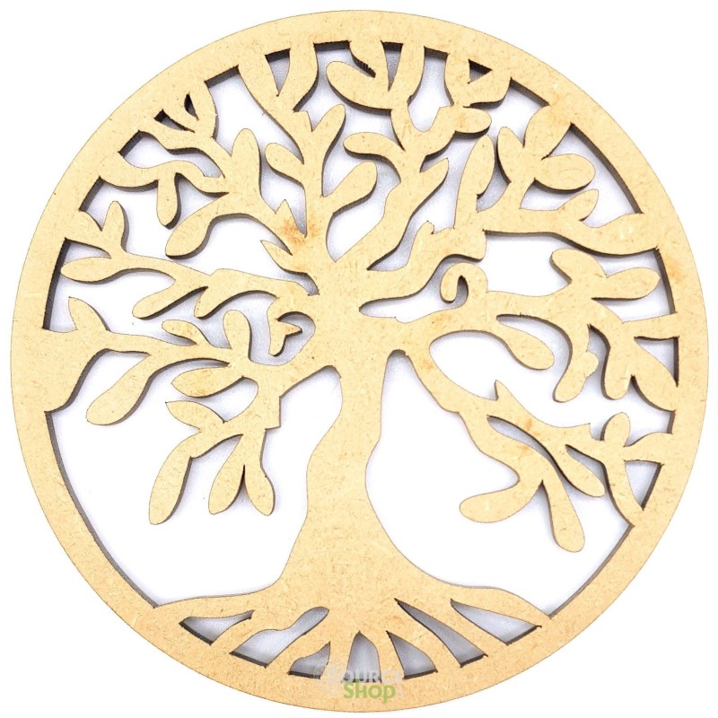 Sous-Verre en bois Arbre de Vie