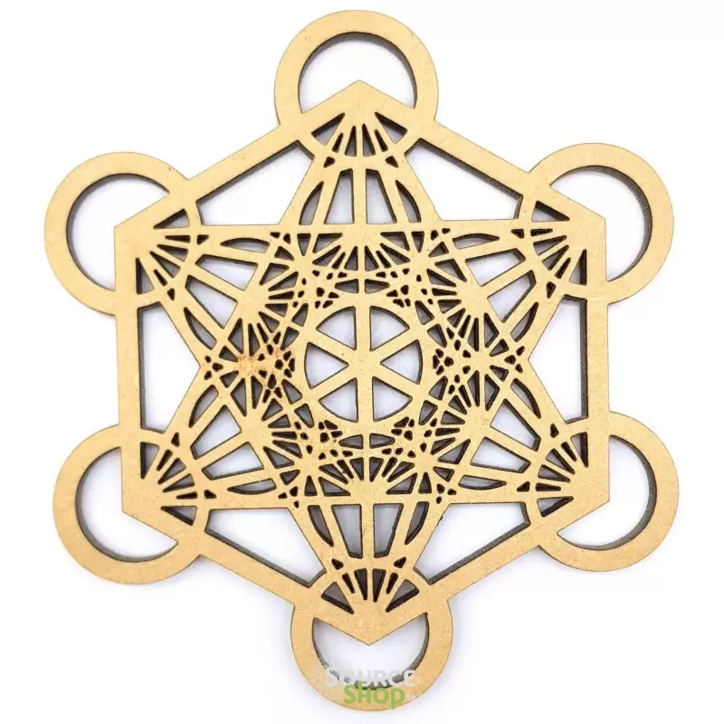 Sous-Verre en bois Metatron