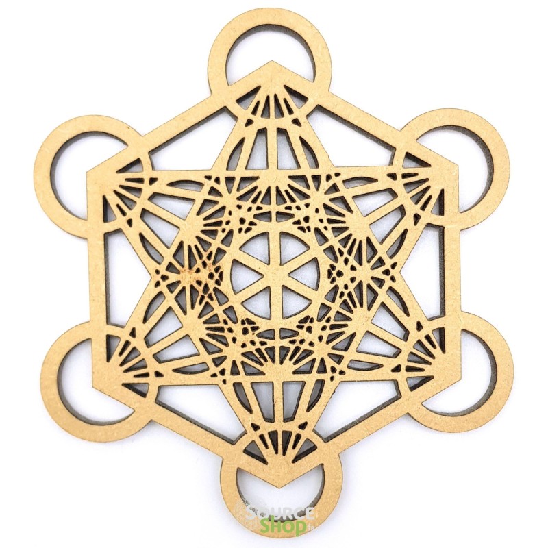 Sous-Verre en bois Metatron