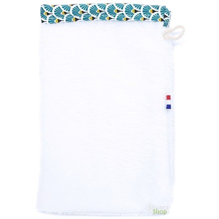 Gant de toilette bambou BIO GOTS - Artisanal & Français