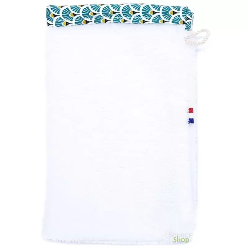 Gant de toilette bambou BIO GOTS - Artisanal & Français