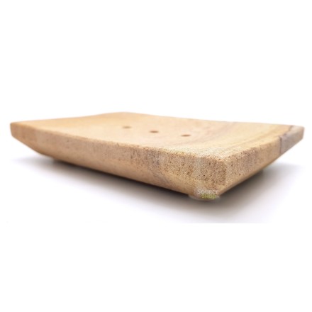 Porte-savon minimaliste en grès