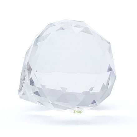 Boule facettée de cristal - Sphère attrape-soleil