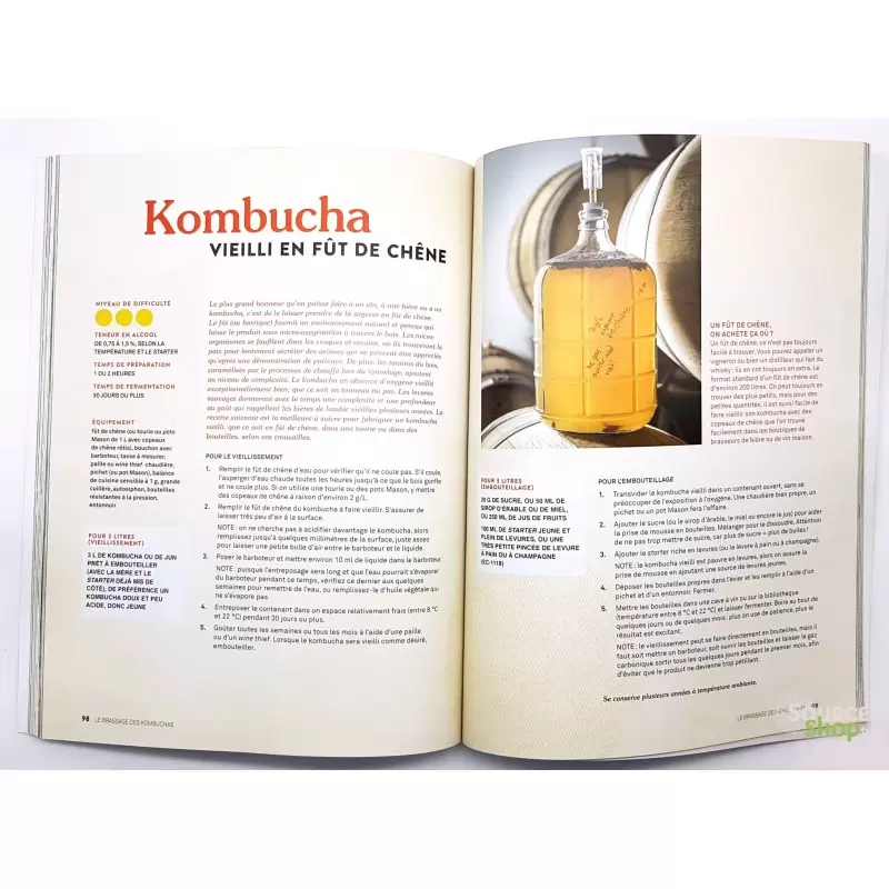 Révolution Kombucha - David Côté - Livre