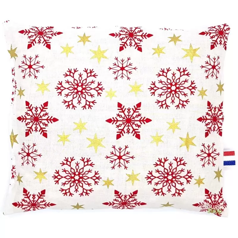 Coussin bouillotte sèche de noyaux de cerises - Artisanal & Français - BIO