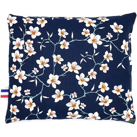 Coussin bouillotte sèche de noyaux de cerises - Artisanal & Français - BIO