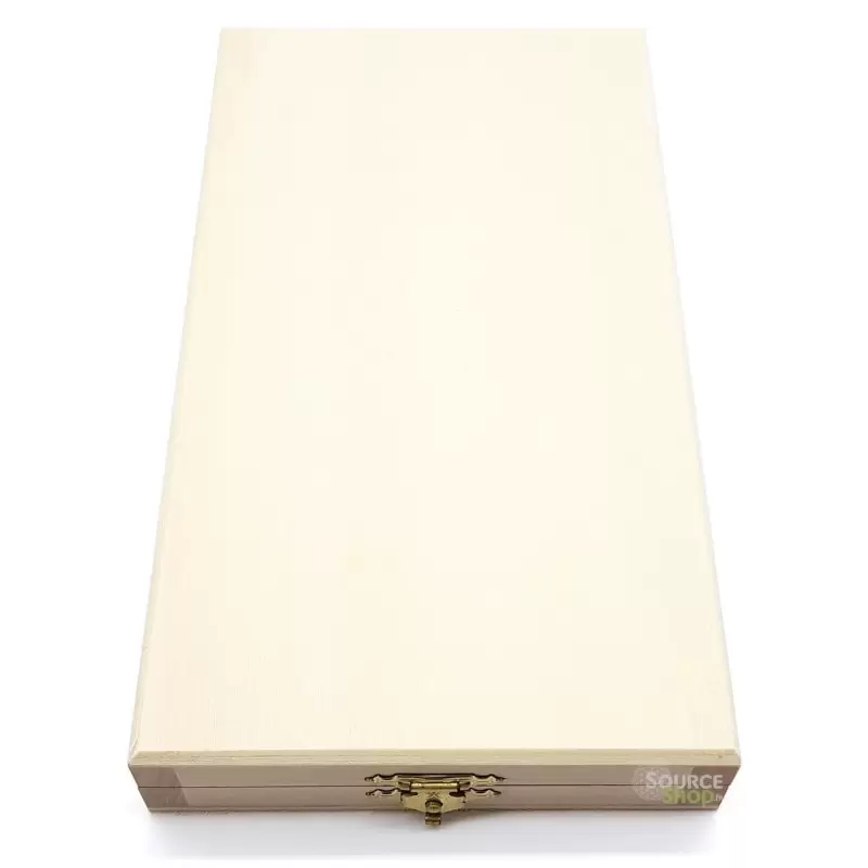 Coffret de crayons de couleurs en bois du Jura