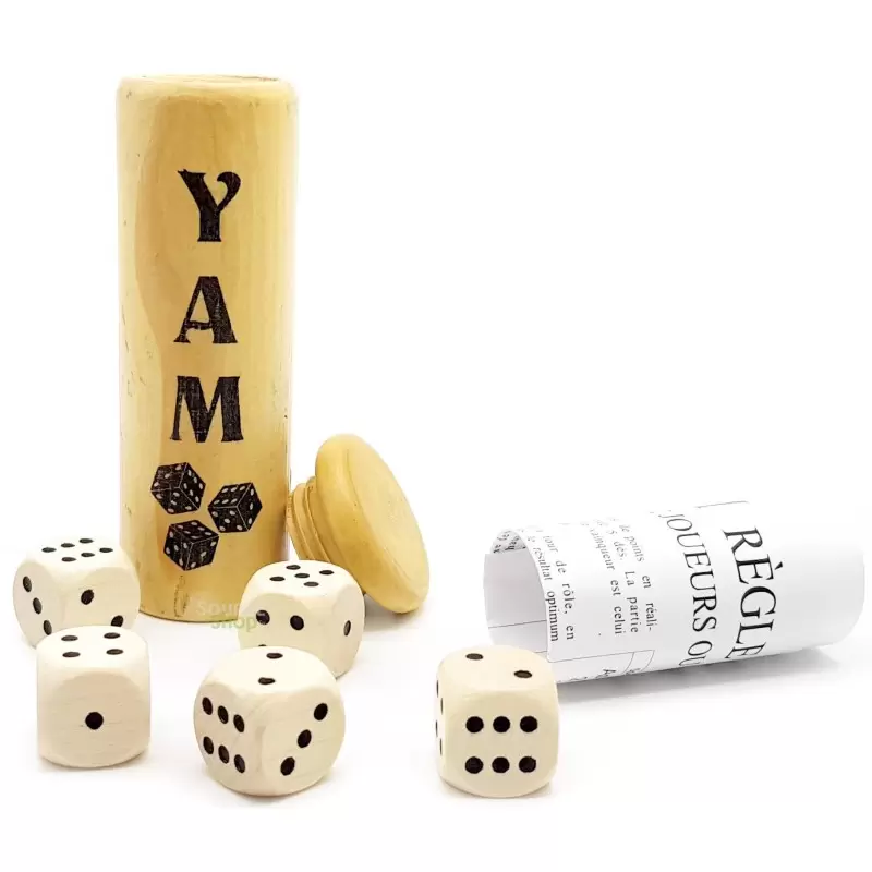 Jeu de Yam en bois du Jura - Artisanal & Local