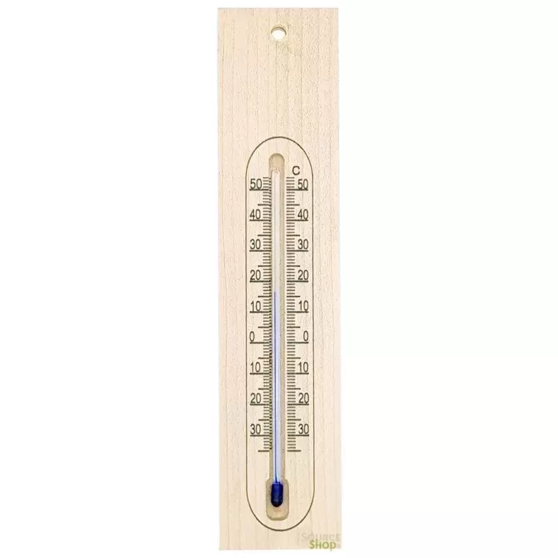 Thermomètre en bois de Hêtre du Jura - Artisanal & Local