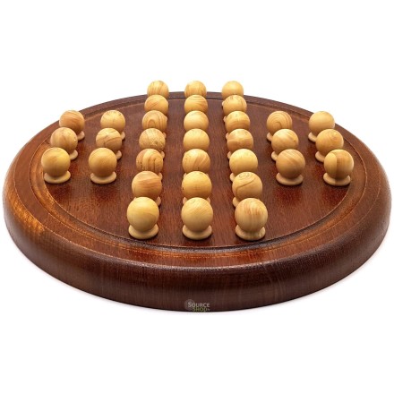 Solitaire en bois du Jura - Artisanal & Local