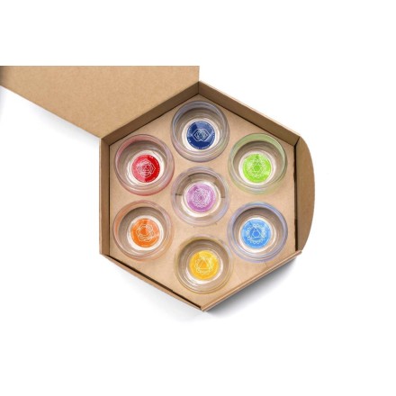 Coffret 7 Verres Mythos Chakra - 250ml