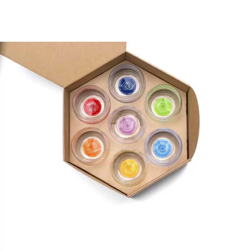 Coffret 7 Verres Mythos Chakra - 250ml