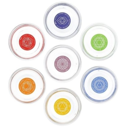 Coffret 7 Verres Mythos Chakra - 250ml