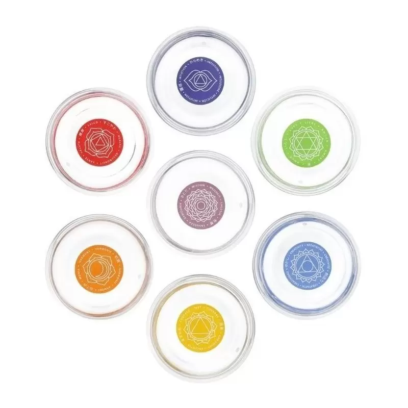 Coffret 7 Verres Mythos Chakra - 250ml