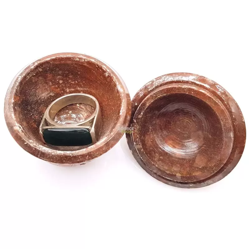 Boîte à bijoux en pierre