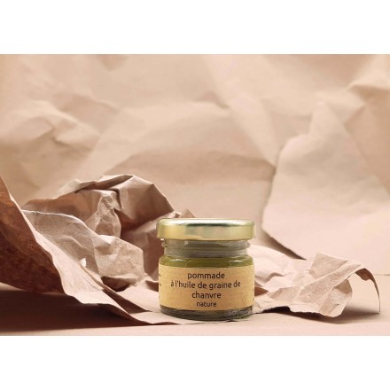 Pommade pure chanvre BIO artisanale - 20g - Canna d'Oc