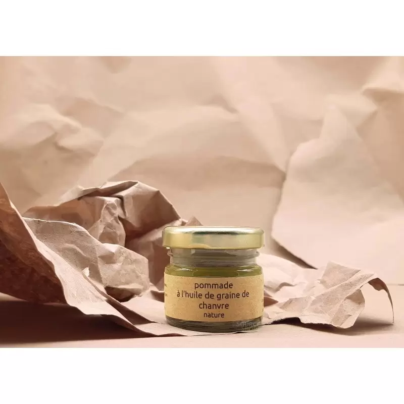 Pommade pure chanvre BIO artisanale - 20g - Canna d'Oc