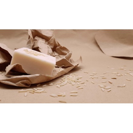 Savon naturel au lait de riz 