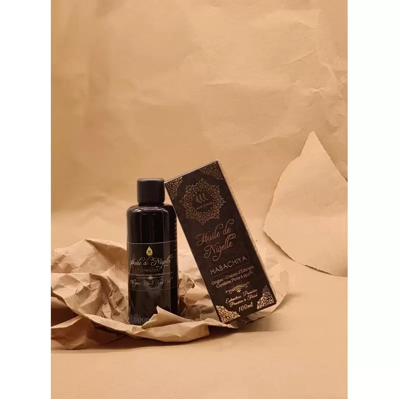 Huile de nigelle d'Ethiopie - Habachia - Pure - 100ml - Wadi Shibam