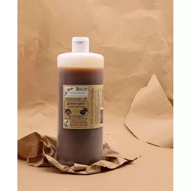 Savon noir liquide BIO concentré à l'huile d'olive