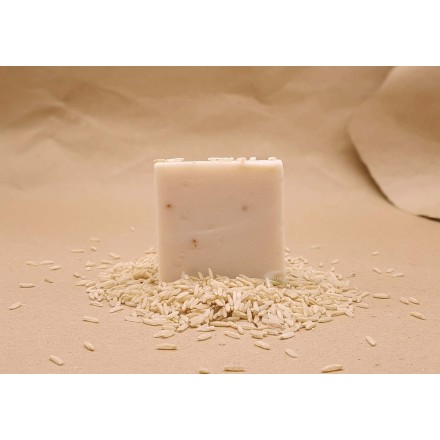 Savon naturel au lait de riz 
