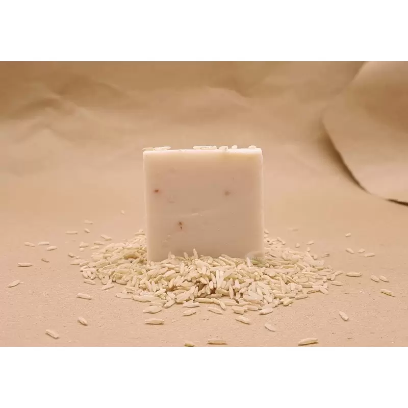 Savon naturel au lait de riz