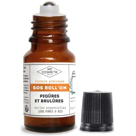 Roll'on SOS piqûres & brûlures BIO - 10ml - MyCosmetik