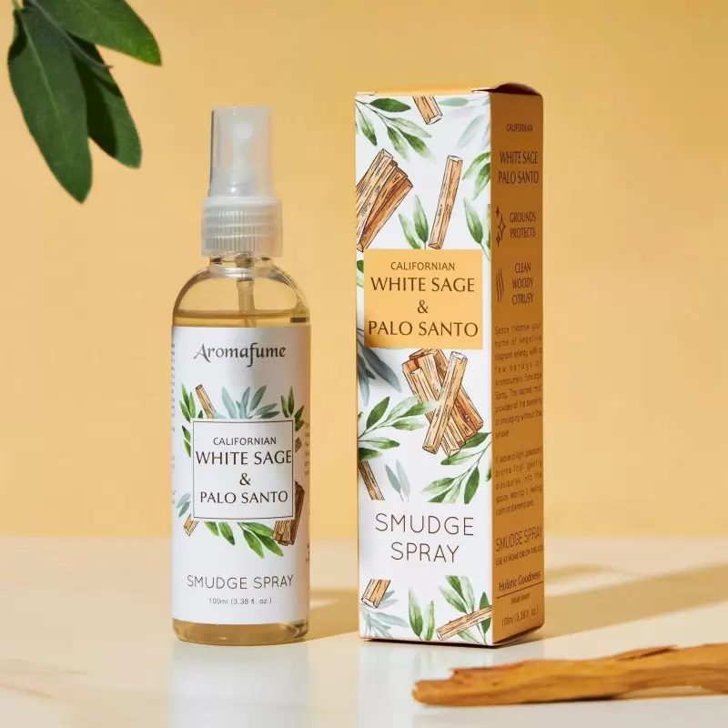 Spray d'ambiance Sauge blanche & Palo Santo - Smudge - Aromafume