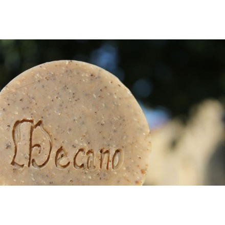 Savon exfoliant BIO café, avocat & vétiver "Le Mécano" - Savonnerie du Pilat