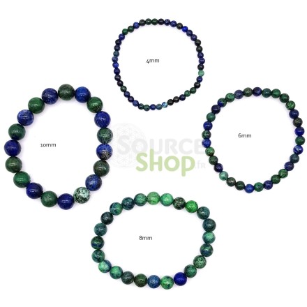 Bracelet Lapis Lazuli teintée - Qualité AB