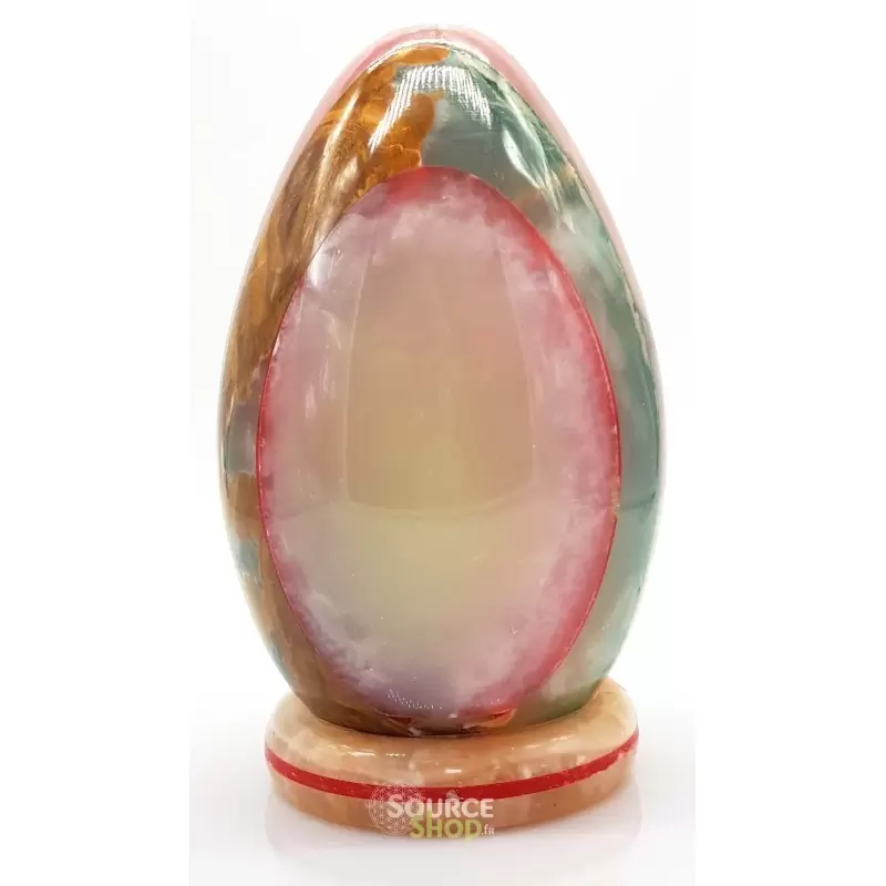 Lampe en onyx Oeuf - 2kg à 3kg