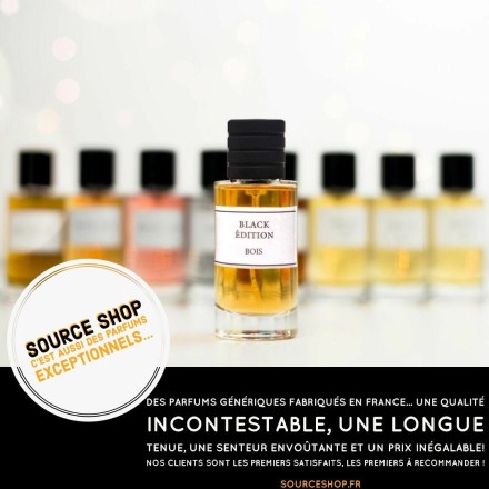 Parfum Bois - 50ml - Générique - Black Edition