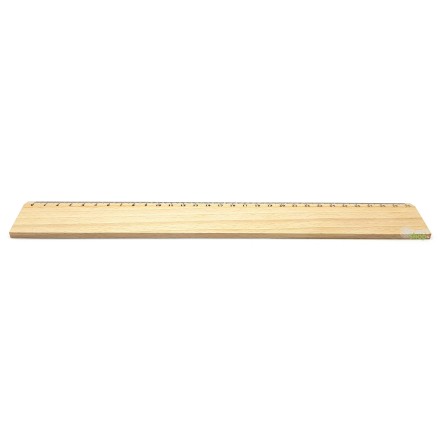 Règle en Hêtre du Jura - 30cm - Artisanal & Local