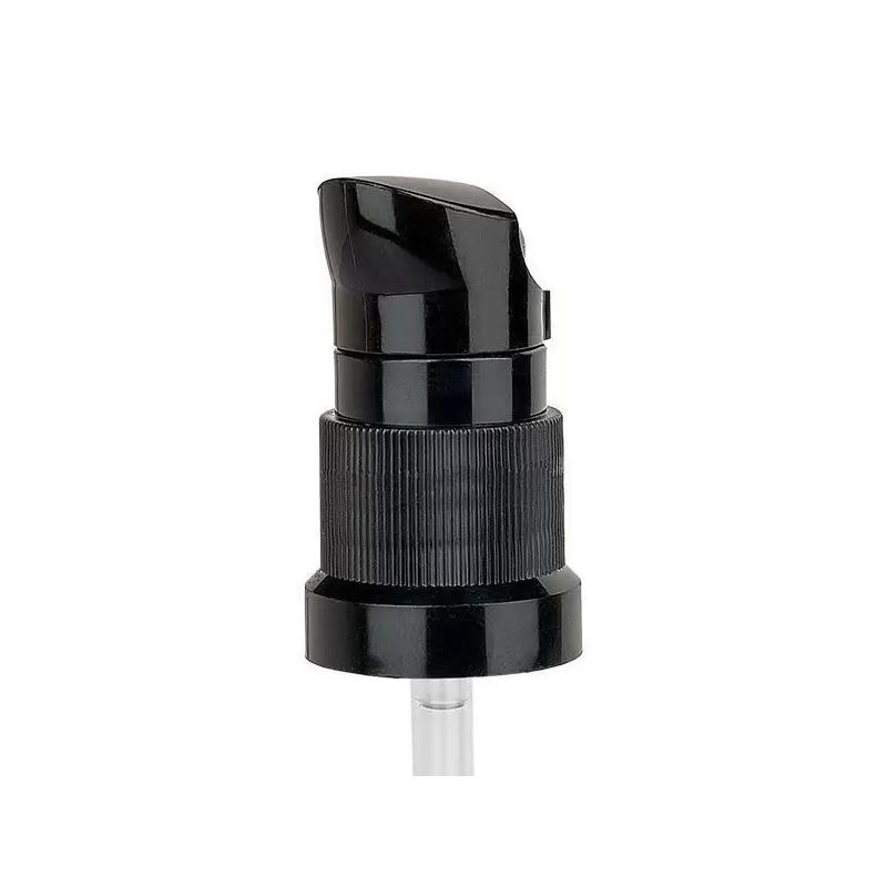 Pompe vaporisatrice noire + Capuchon