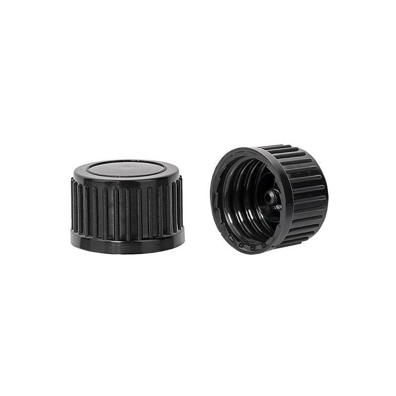 Bouchon à vis noir