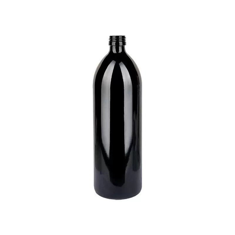 Flacon en verre miron violet  - qualité pharmaceutique - 1L