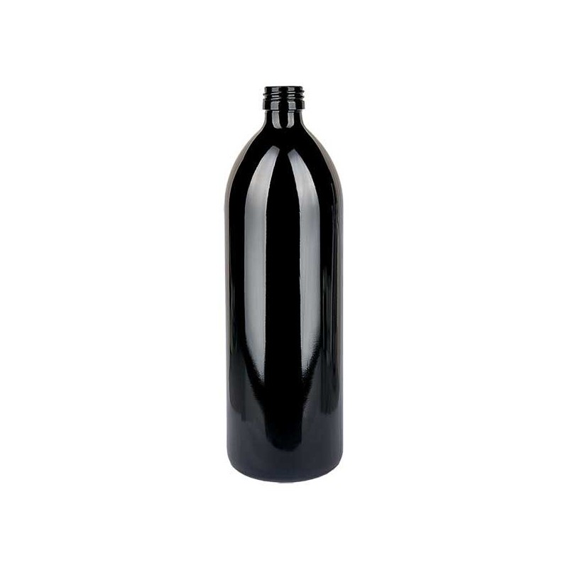 Flacon en verre miron violet  - qualité pharmaceutique - 1L