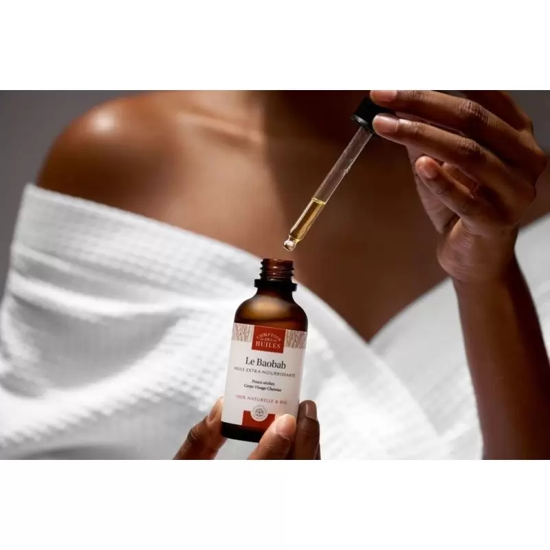 Huile de baobab bio nourrissante | Comptoir des Huiles