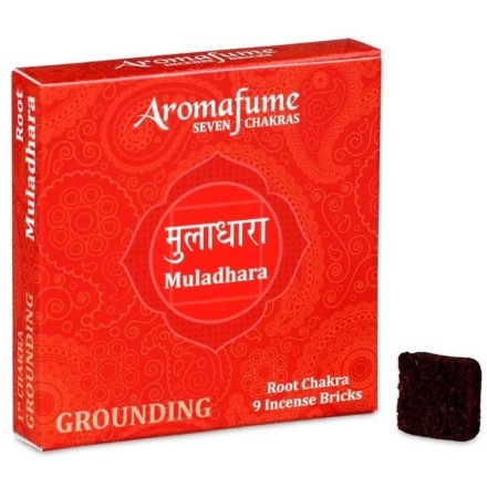Briques d'encens Enracinement - Chakra Racine - Muladhara - Aromafume
