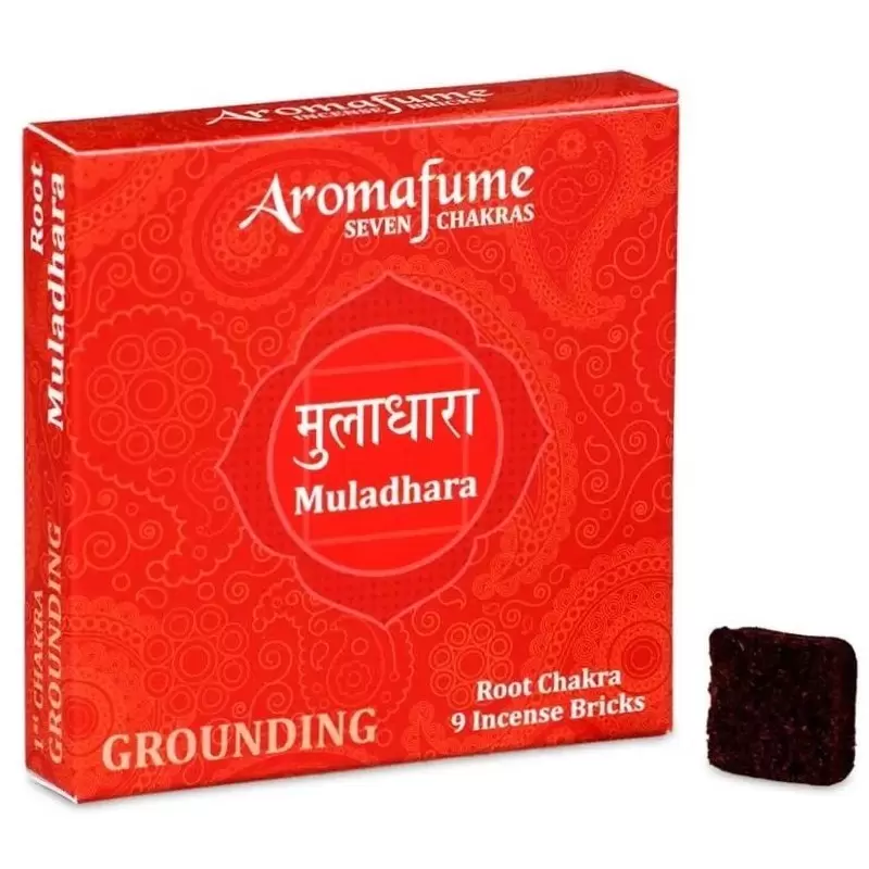 Briques d'encens Enracinement - Chakra Racine - Muladhara - Aromafume