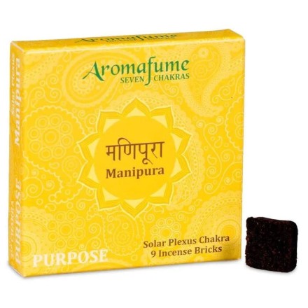 Briques d'encens Chakra Plexus Solaire - Manipura - Aromafume