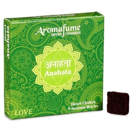 Briques d'encens Amour - Chakra du Coeur - Anahata - Aromafume