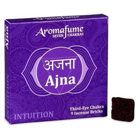 Briques d'encens Intuition - Chakra du 3ème Oeil - Ajna - Aromafume
