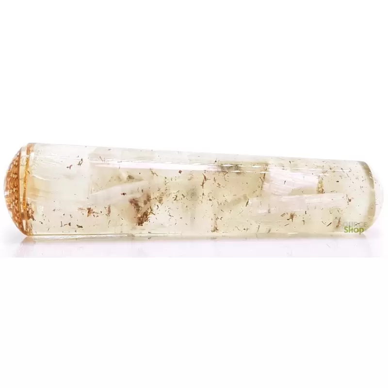 Bâton de massage Orgonite sélénite Fleur de Vie