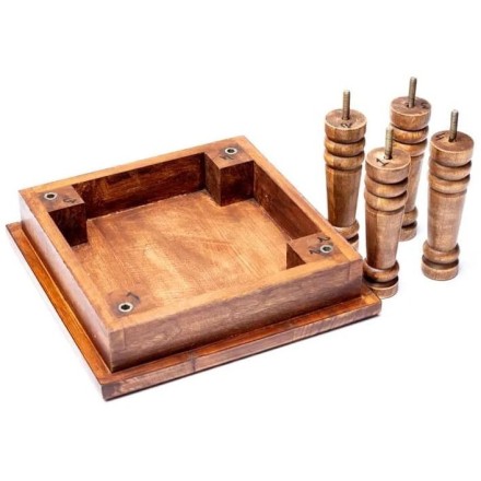 Table d'appoint en bois de manguier - Arbre de Vie